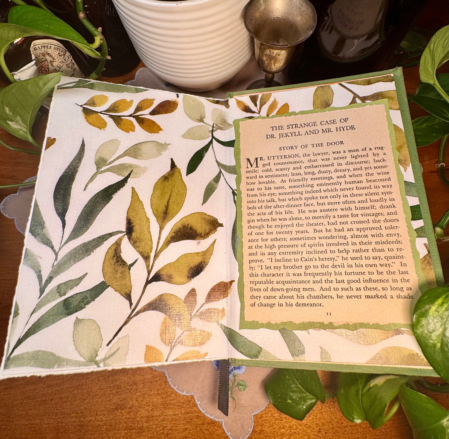 ‘Dr. Jekyll and Mr. Hyde’ Watercolor Journal