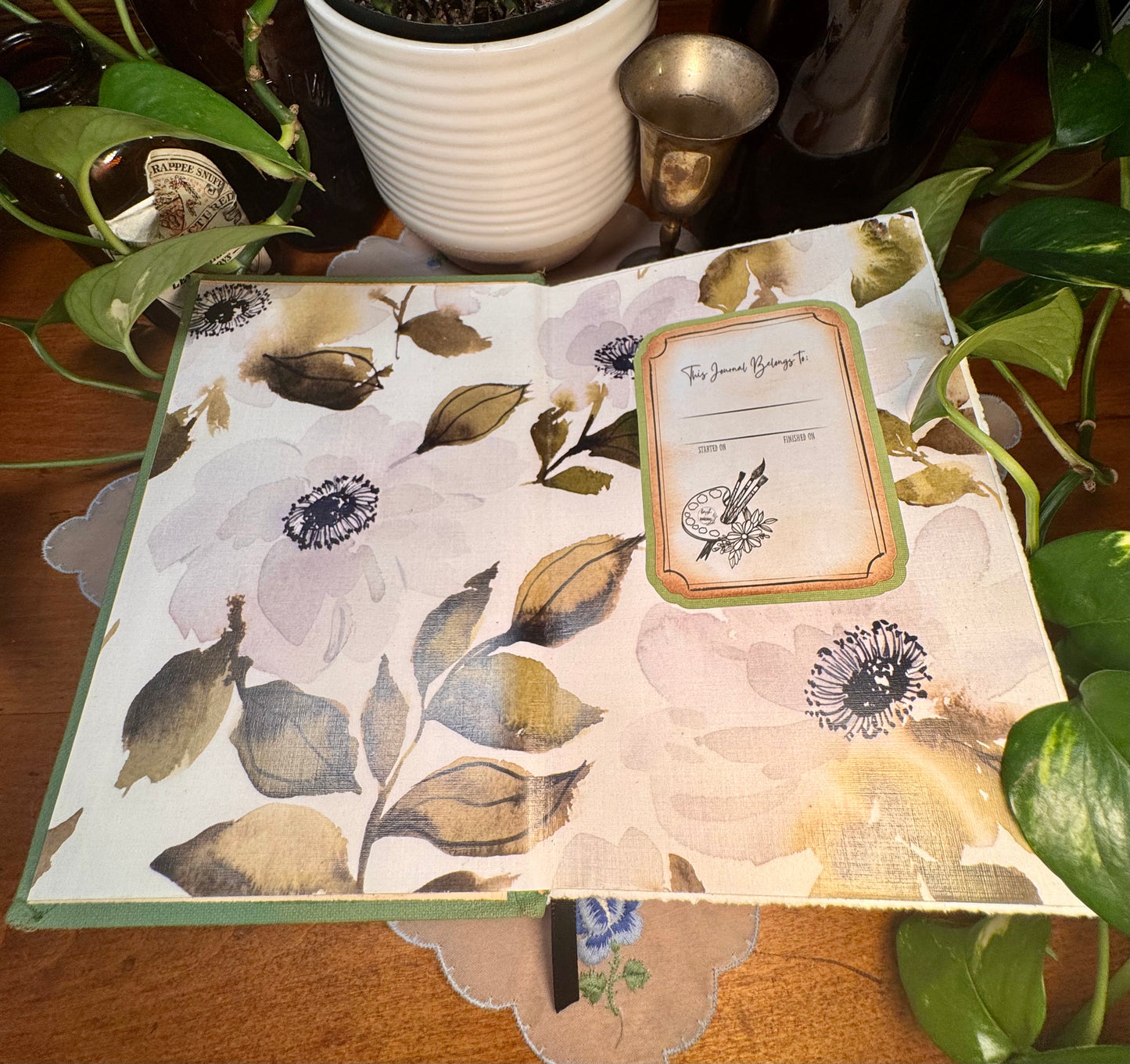 ‘Dr. Jekyll and Mr. Hyde’ Watercolor Journal