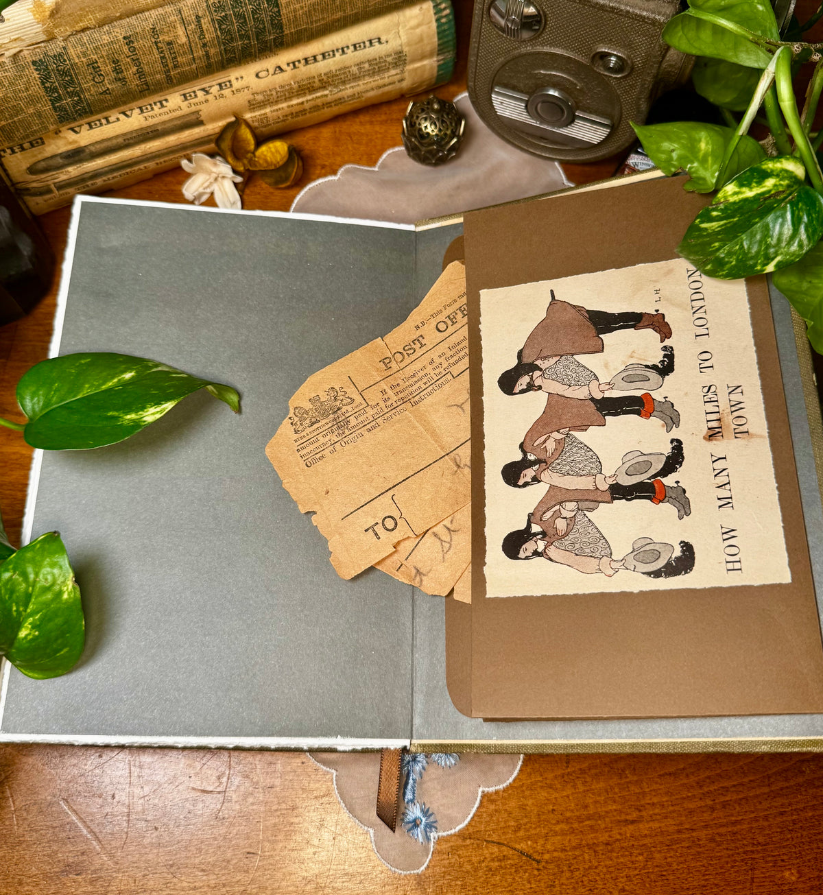 'The Edson-Lang-Readers: Book Two'  Mixed Media Journal