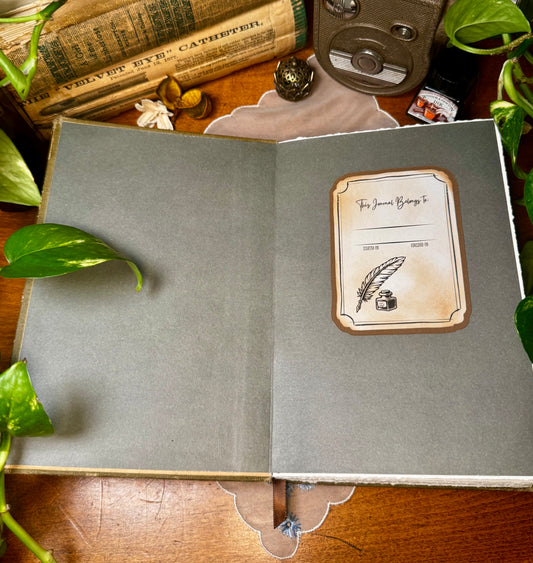 'The Edson-Lang-Readers: Book Two'  Mixed Media Journal