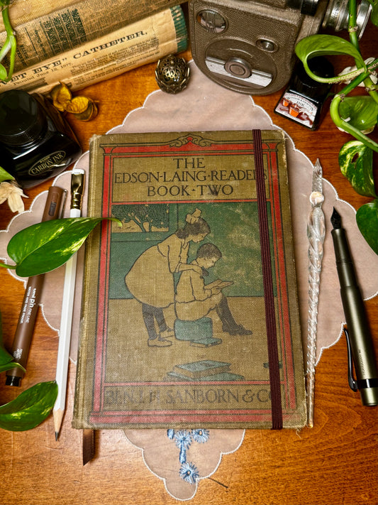 'The Edson-Lang-Readers: Book Two'  Mixed Media Journal