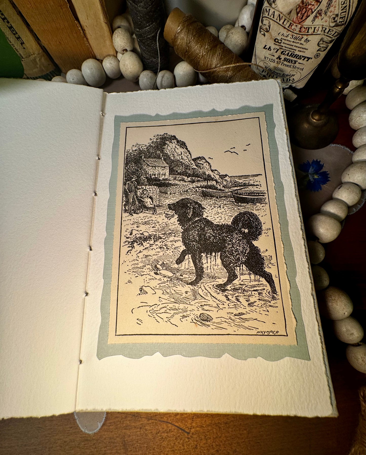 'Eric's Good News' Bare Spine Watercolor Journal