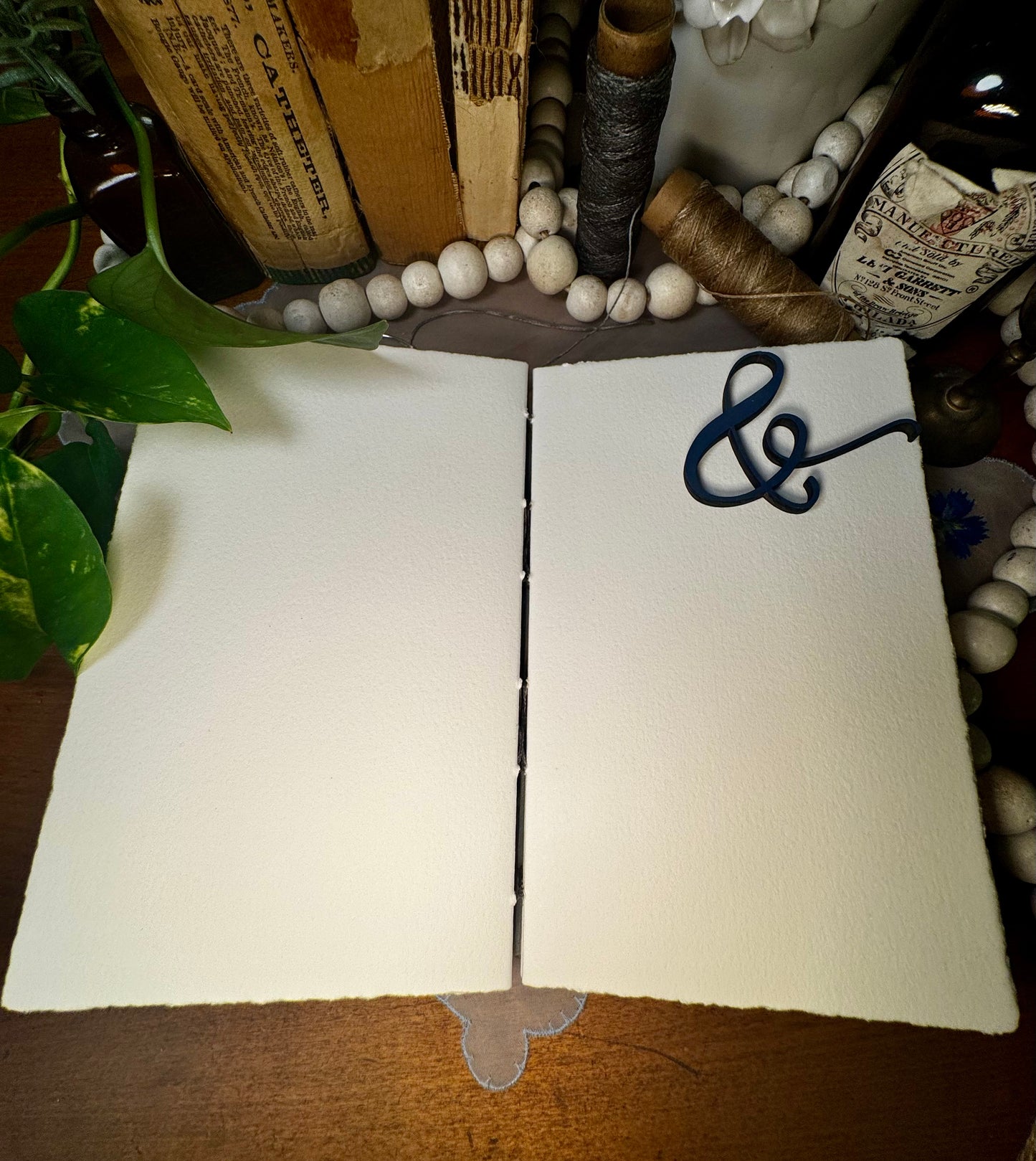 'Eric's Good News' Bare Spine Watercolor Journal