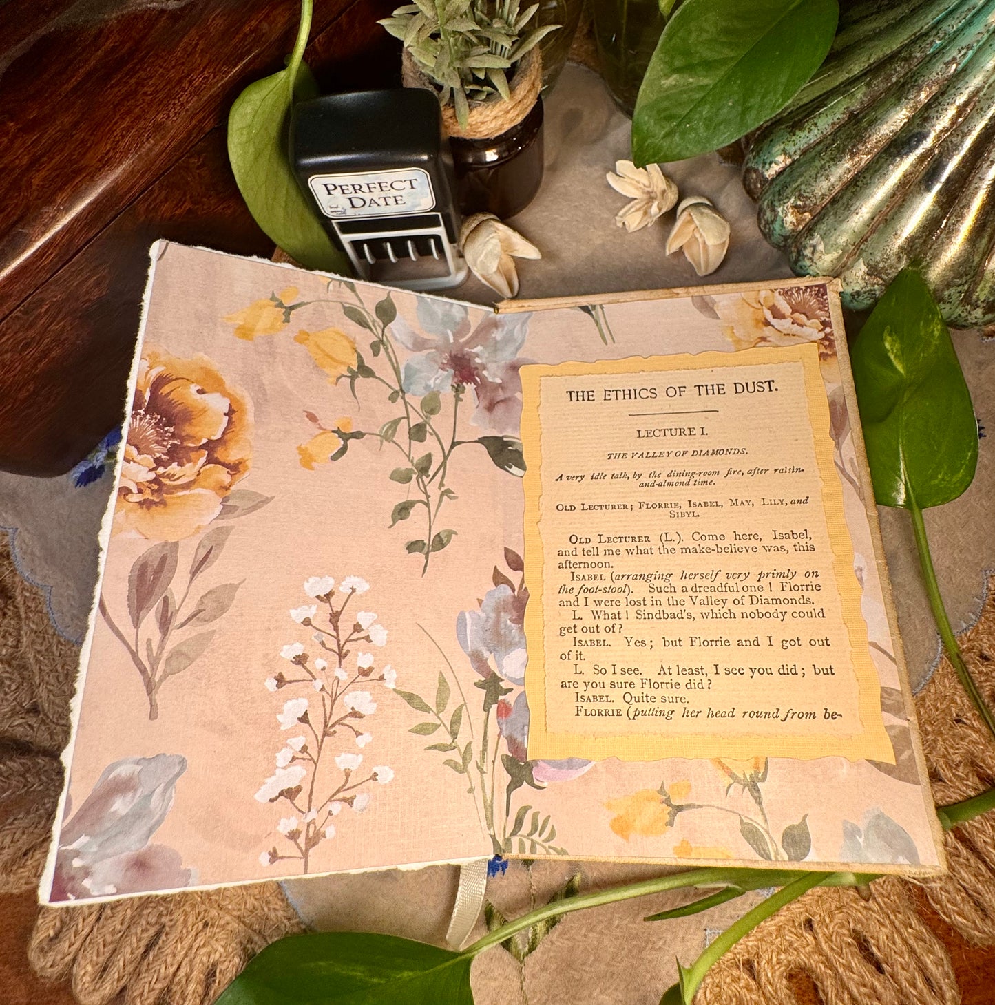‘Ethics of the Dust’ Mini Watercolor Journal