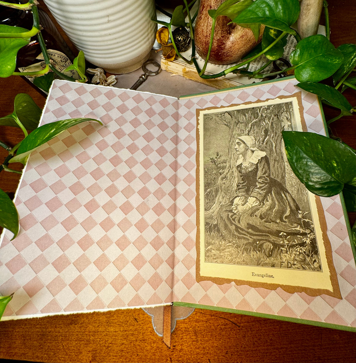 'Evangeline: A Tale of Acadie' Watercolor Journal