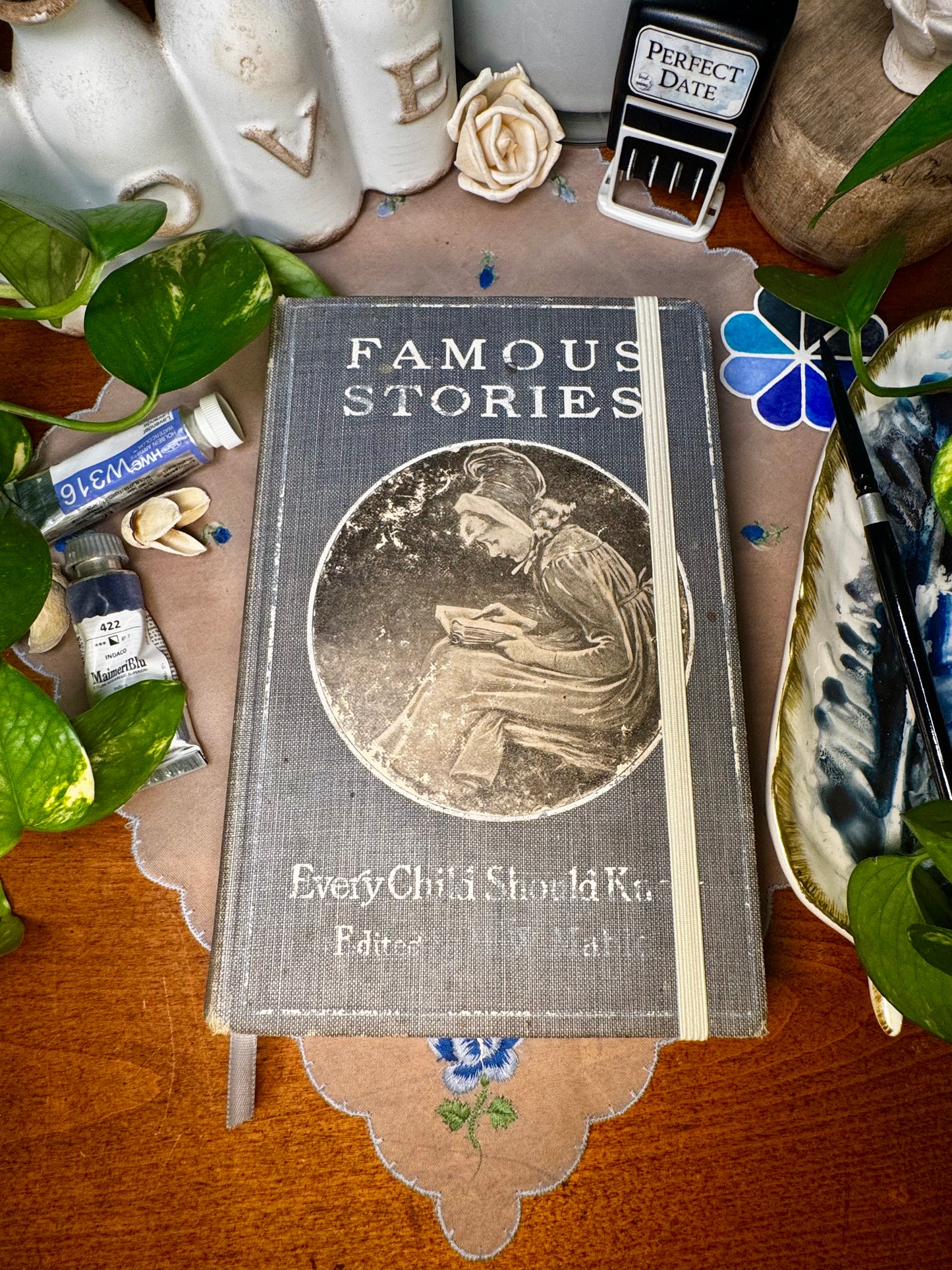 ‘Famous Stories Every Child Should Know’ Watercolor Journal