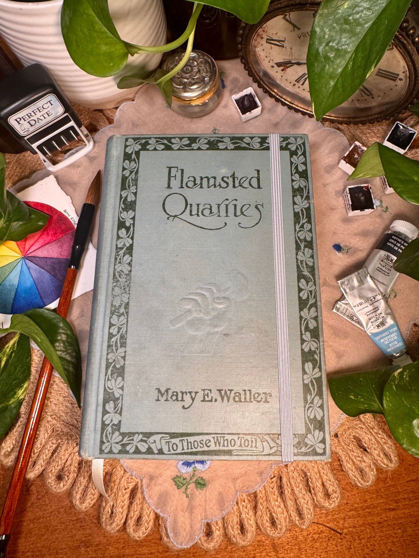 ‘Flamsted Quarries’ Watercolor Journal