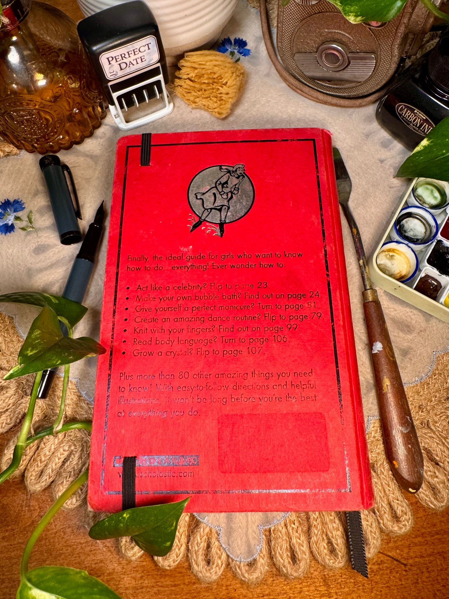 ‘The Girls' Book: How to be the Best at Everything’ Mixed Media Journal