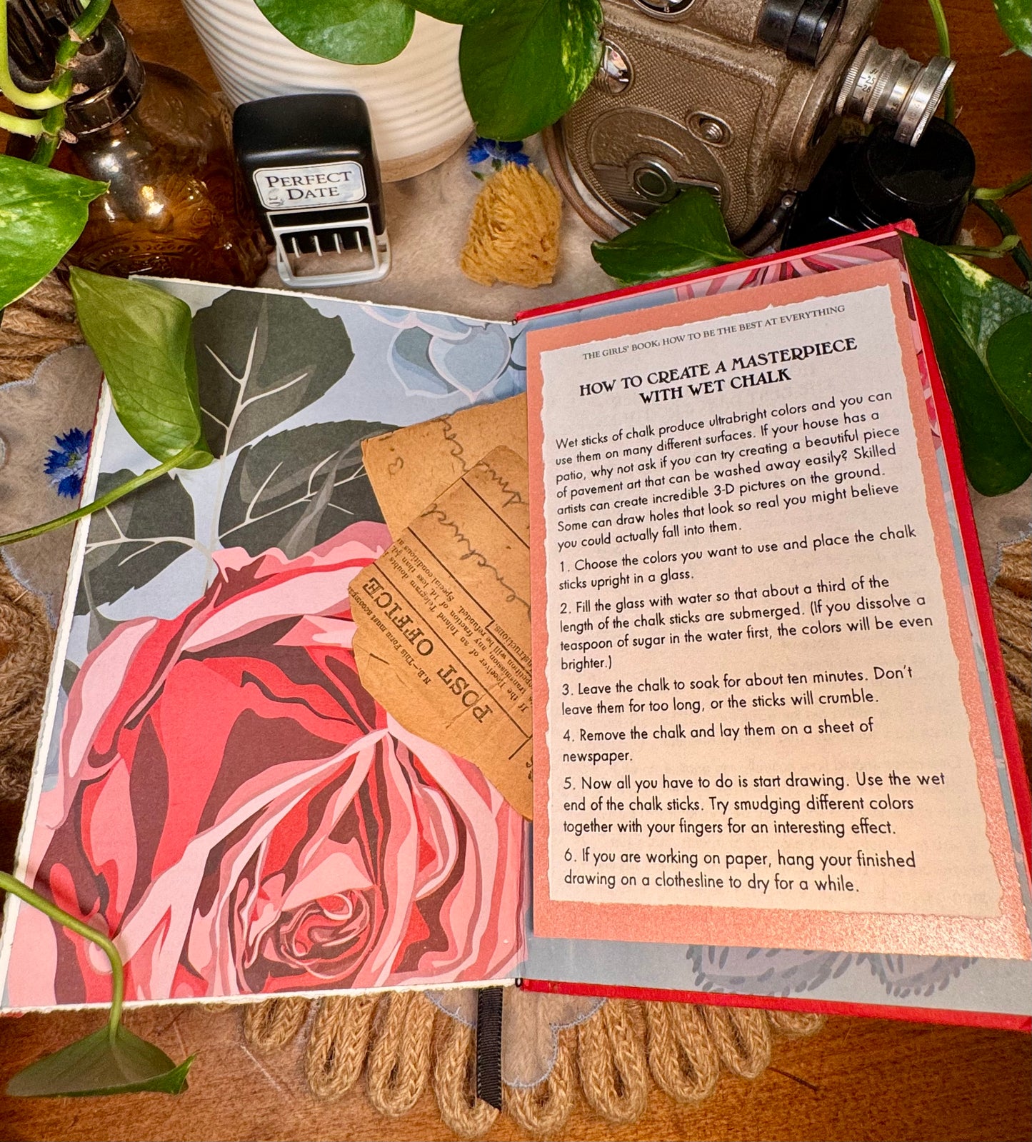 ‘The Girls' Book: How to be the Best at Everything’ Mixed Media Journal