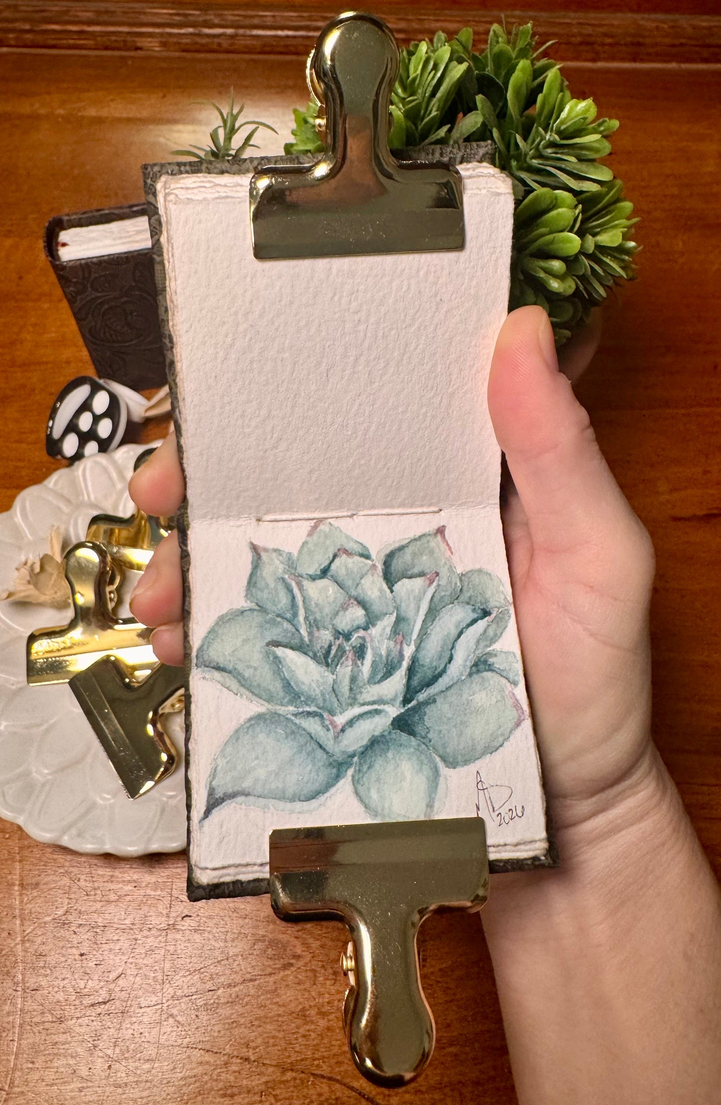 Tiny Metal Journal Clips