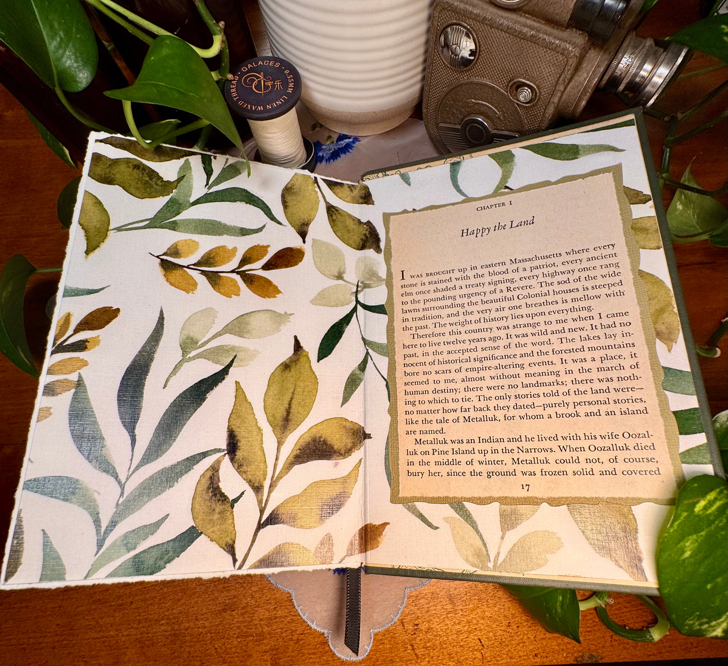 ‘Happy the Land’ Watercolor Journal