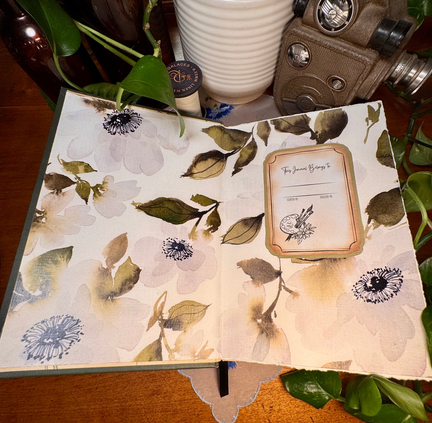 ‘Happy the Land’ Watercolor Journal