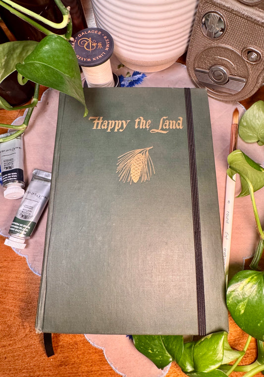 ‘Happy the Land’ Watercolor Journal