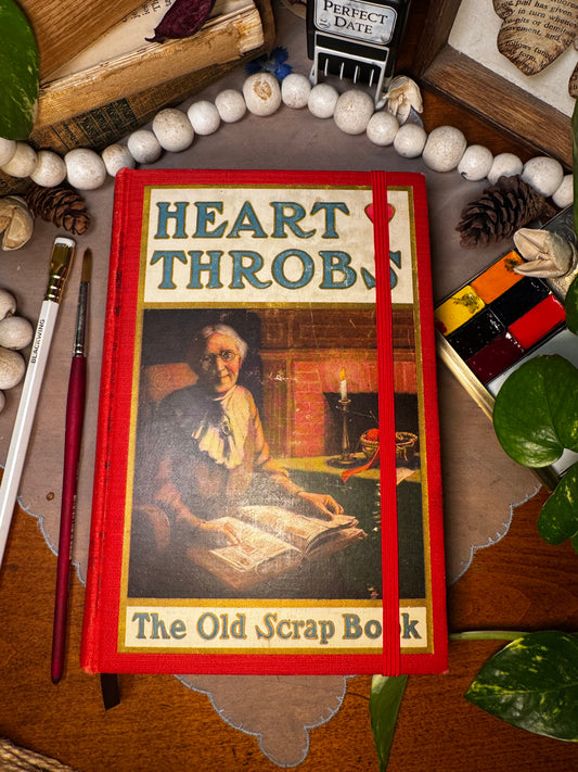 'Heart Throbs: The Old Scrapbook' Watercolor Journal