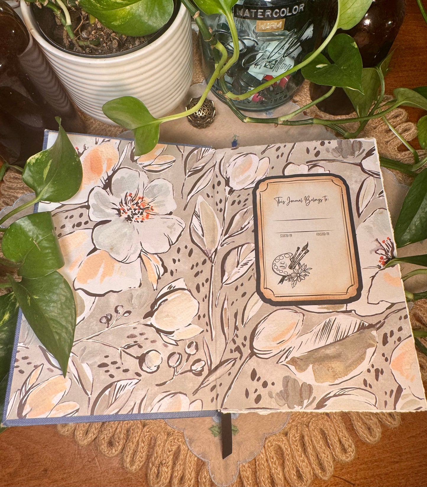 ‘Helen's Babies’ Watercolor Journal