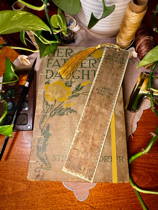 'Her Father's Daughter' Bare Spine Watercolor Journal
