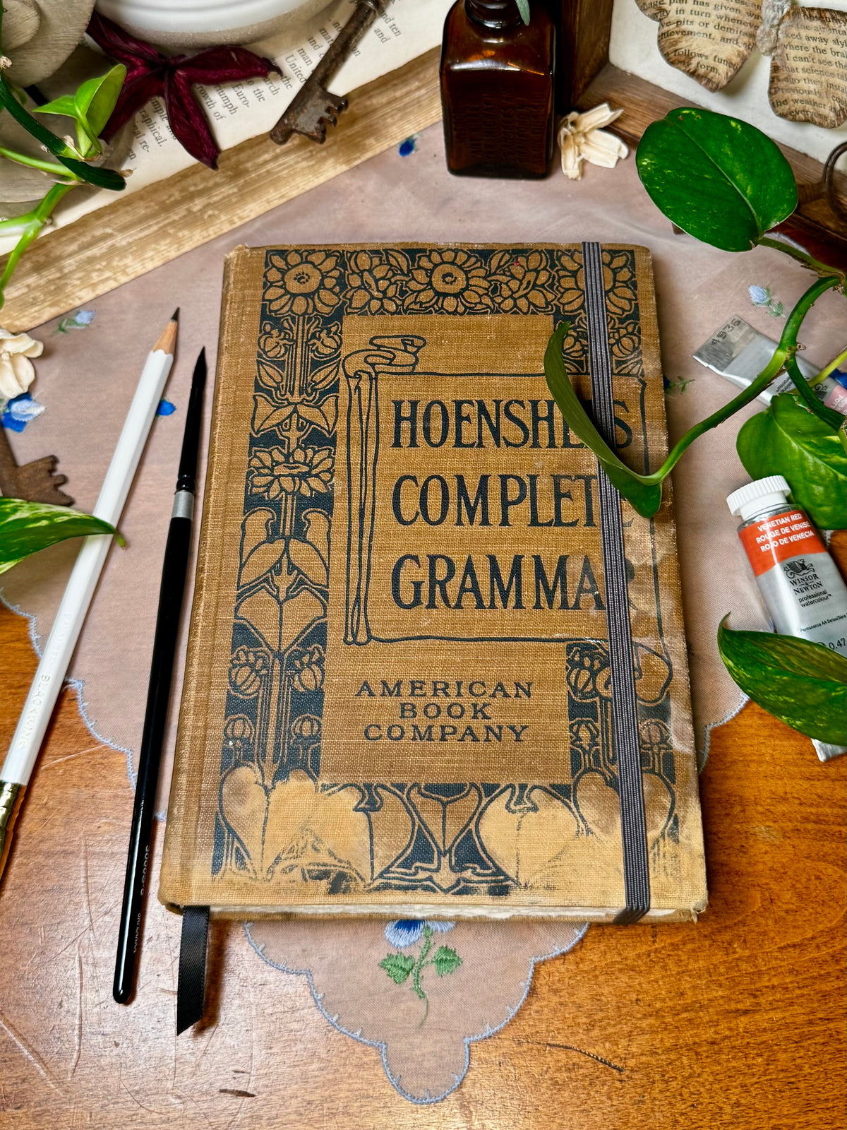 'Complete English Grammar' Watercolor Journal