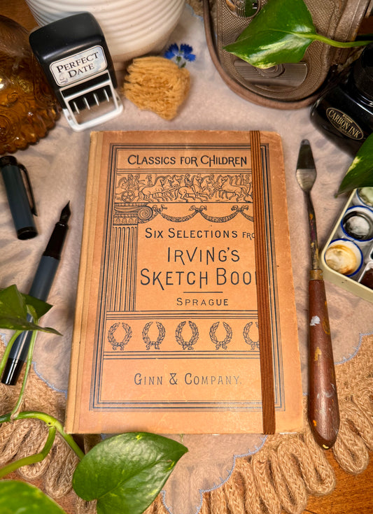 ‘Six Selections from Irving's Sketchbook’ Mixed Media Journal