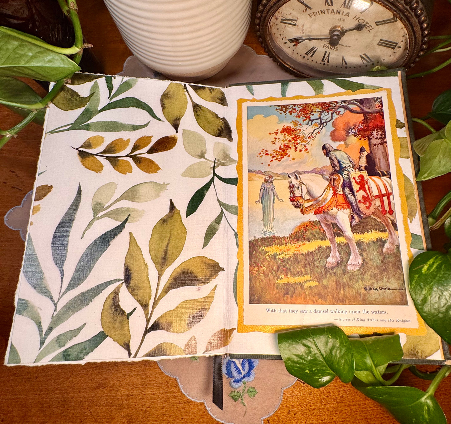 ‘Junior Literature’ Watercolor Journal