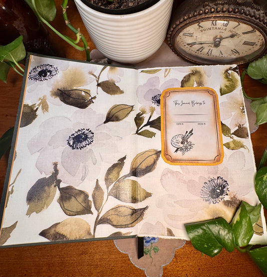 ‘Junior Literature’ Watercolor Journal