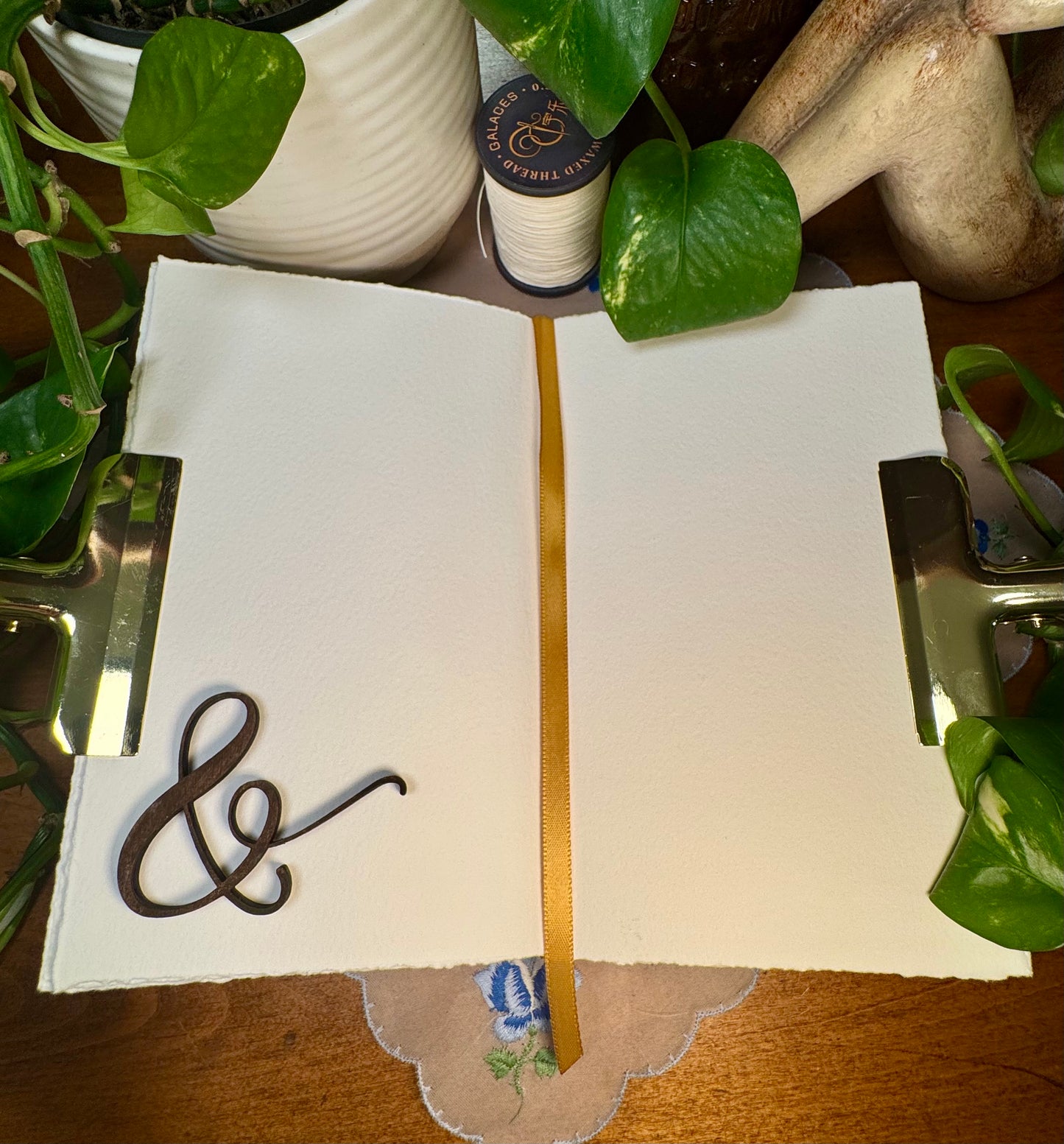 ‘K’ Watercolor Journal