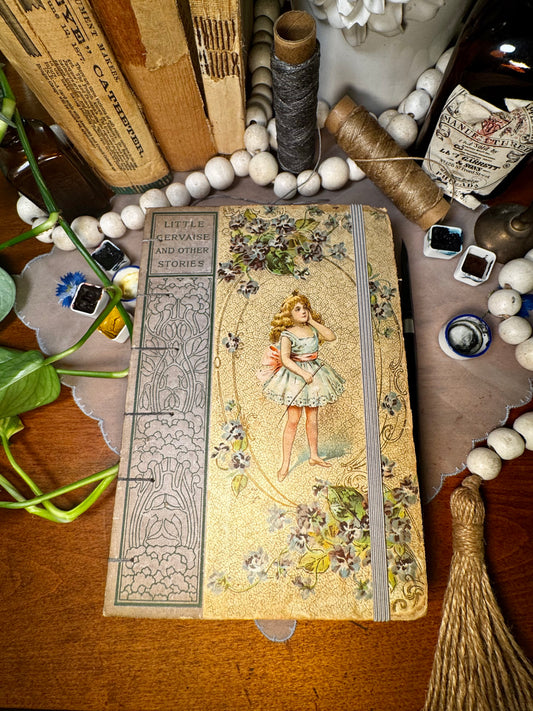 'Little Gervaise' Bare Spine Watercolor Journal