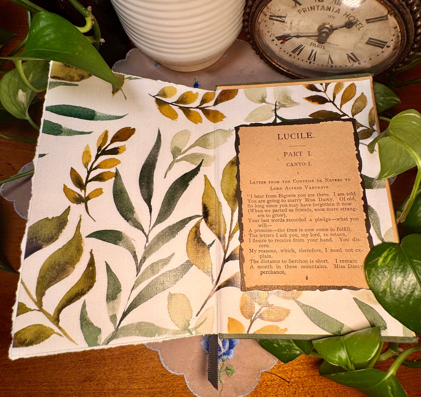 ‘Lucile’ Watercolor Journal