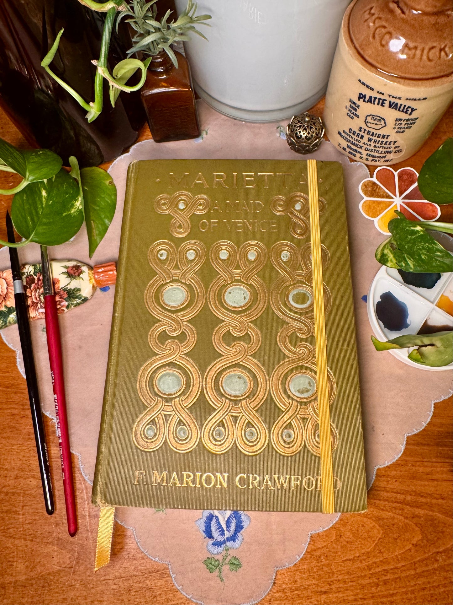 ‘Marietta: A Maid of Venice’ Watercolor Journal