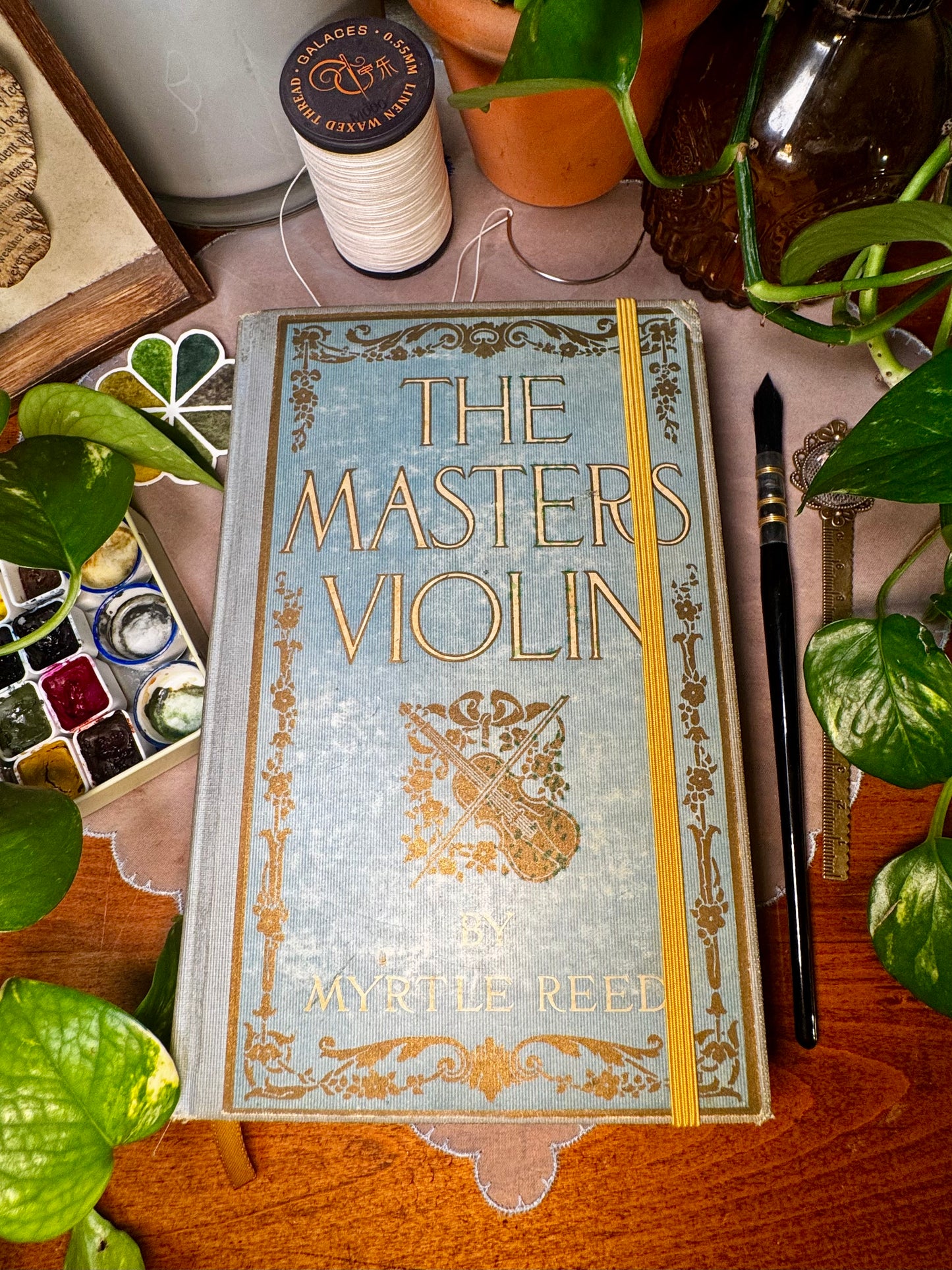 ‘The Master's Violin’ Watercolor Journal