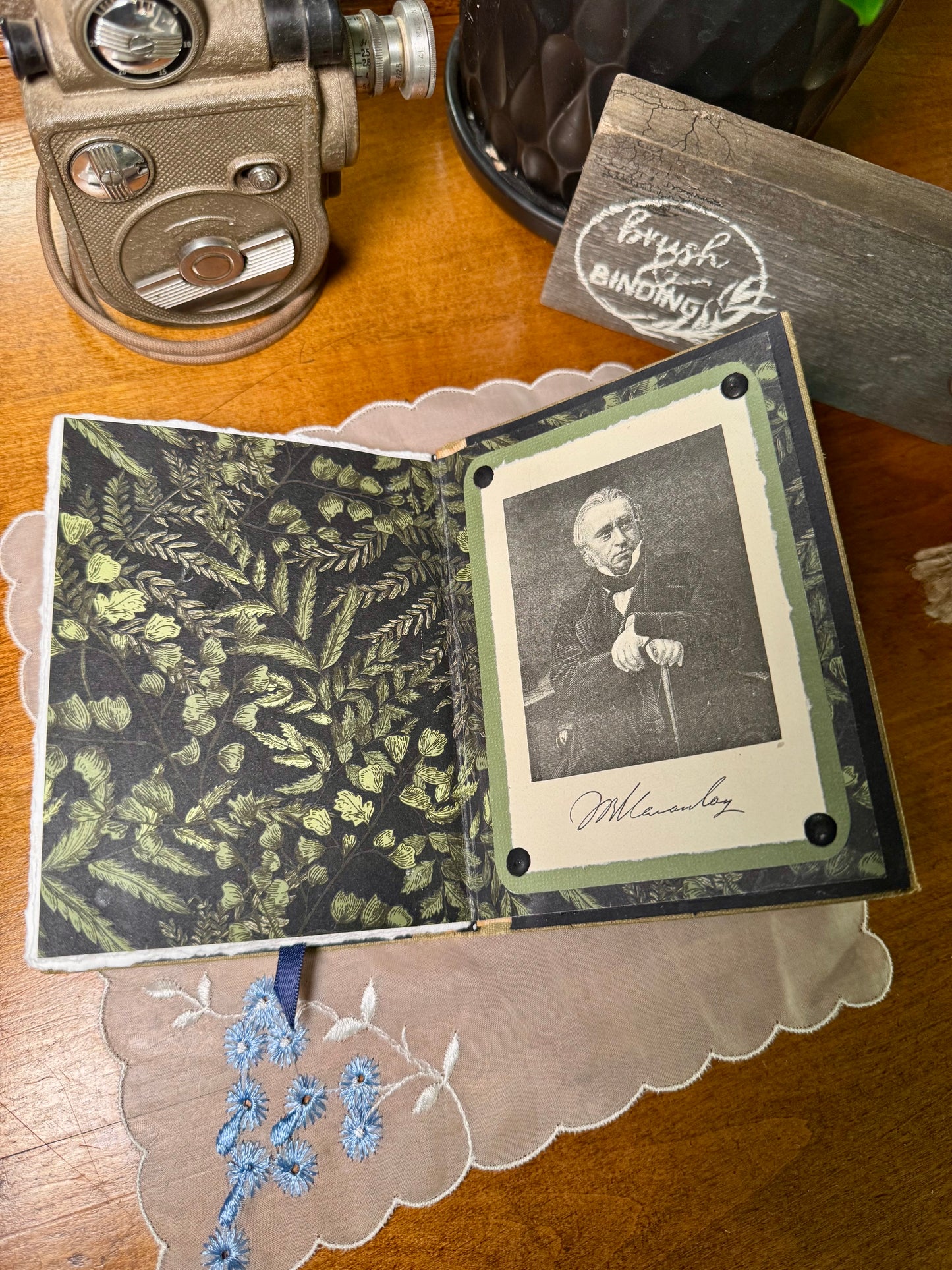 'Essay on Warren Hastings' Mini Watercolor Journal