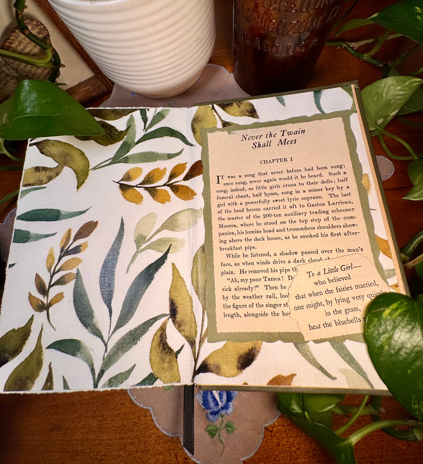 ‘Never the Twain Shall Meet’ Watercolor Journal