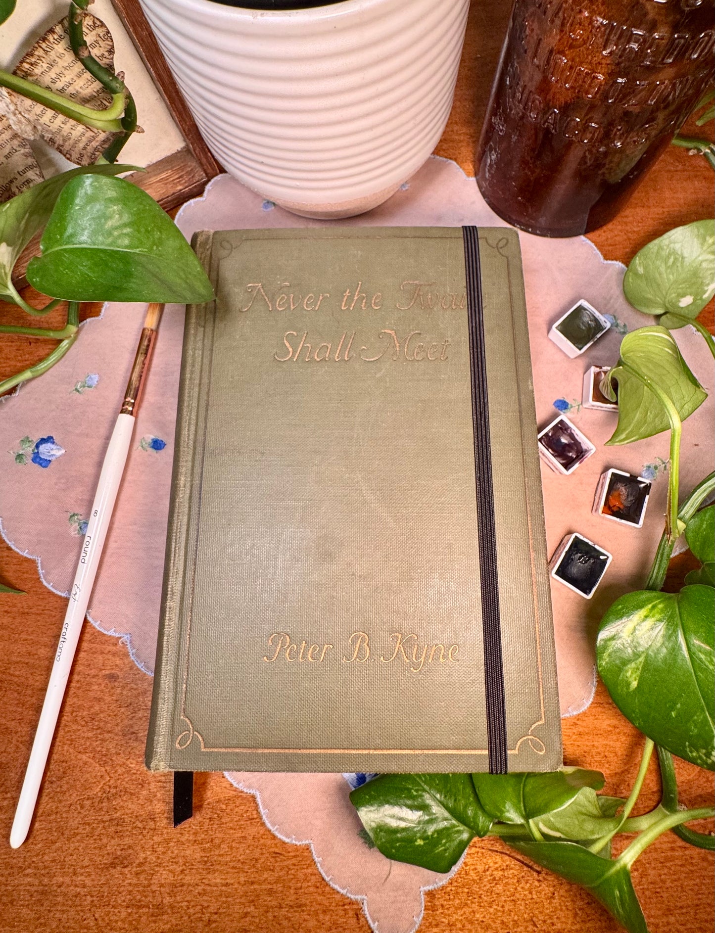 ‘Never the Twain Shall Meet’ Watercolor Journal