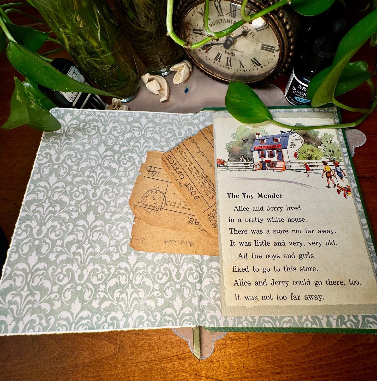 ‘The New Roundabout’ Mixed Media Journal