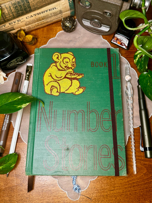 'Number Stories: Book 1'  Mixed Media Journal