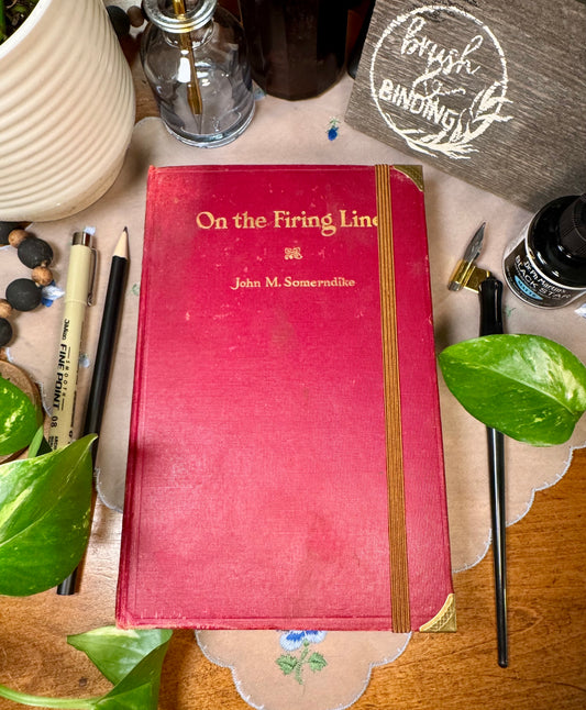 'On the Firing Line' Mixed Media Journal