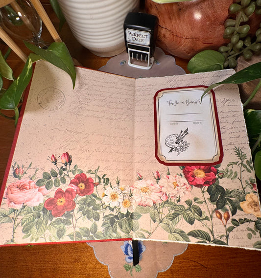 ‘Petals Plucked from Sunny Climes’ Watercolor Journal