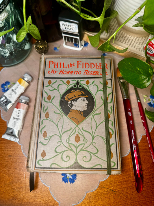 'Phil the Fiddler' Watercolor Journal