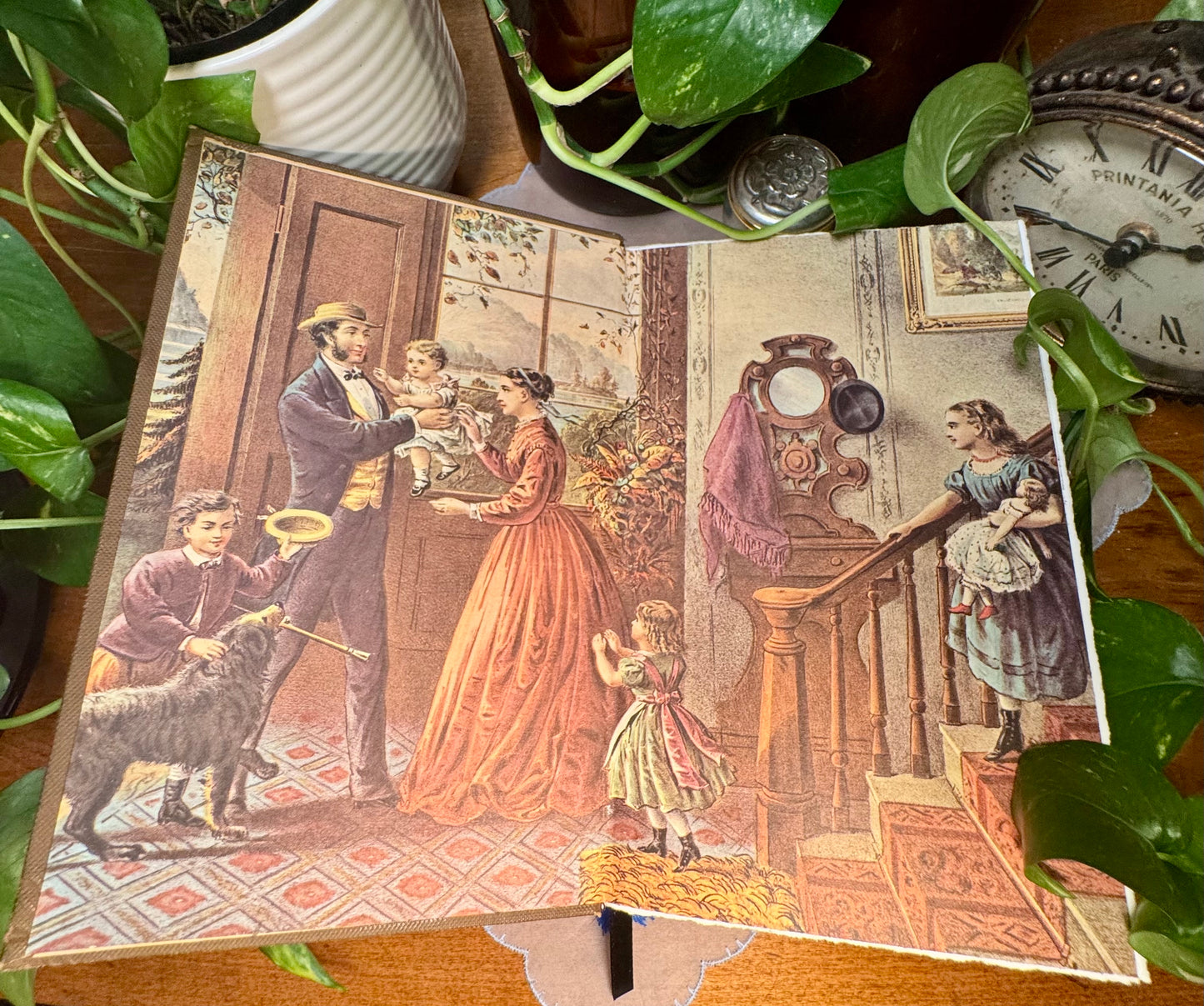 ‘The Physiology and Hygiene of the House in Which We Live’ Watercolor Journal