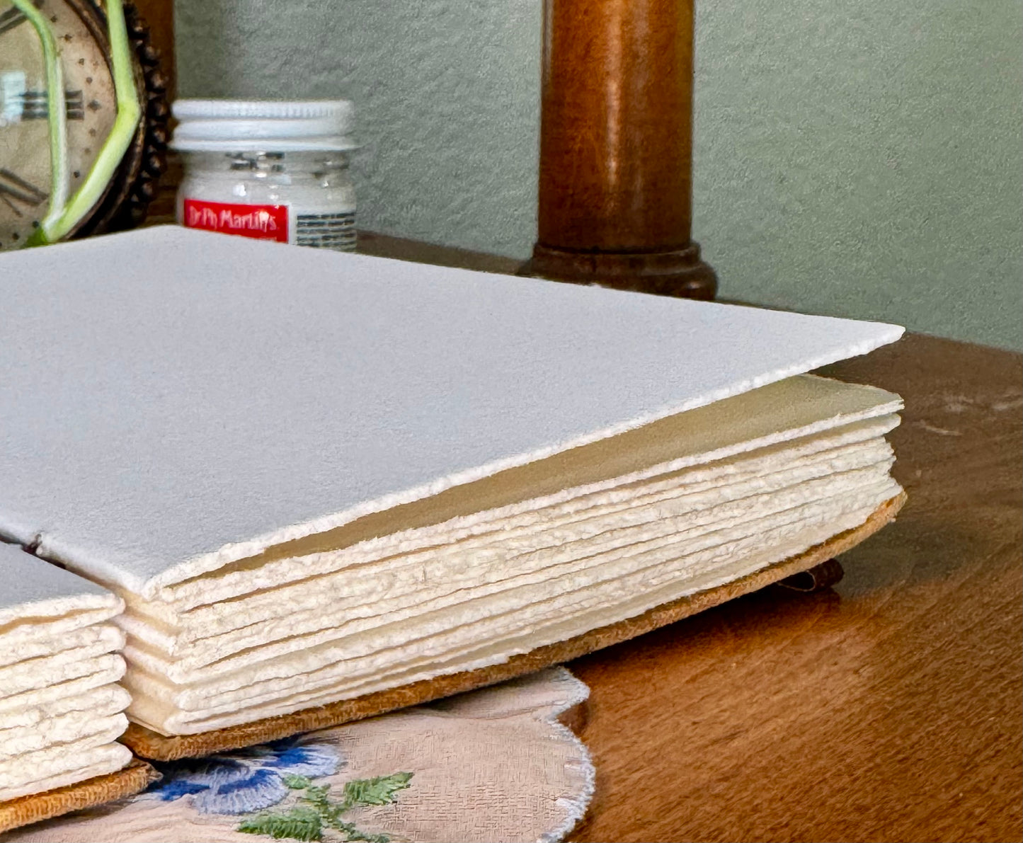 'Pleasant Sunday Afternoons' Bare Spine Watercolor Journal