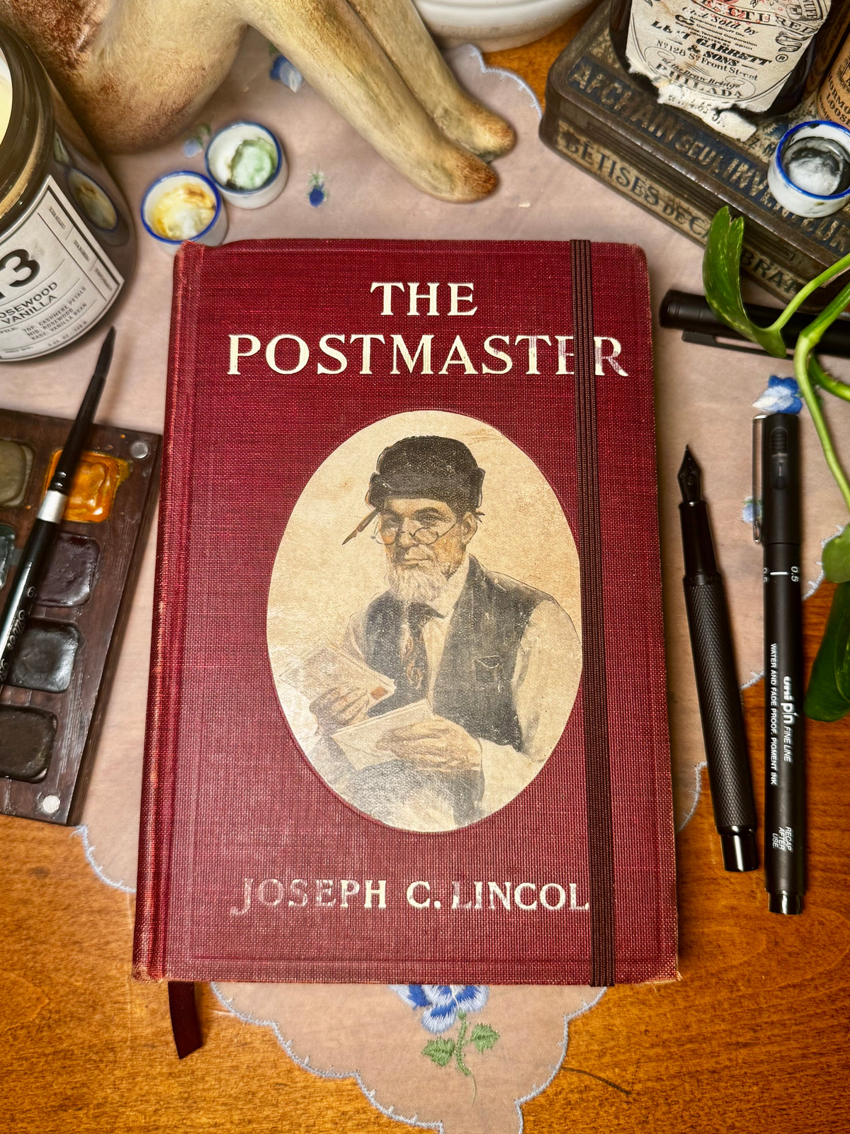 'The Postmaster' Watercolor Journal
