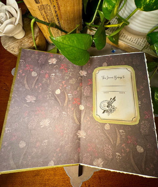 'Quentin Durward' Watercolor Journal