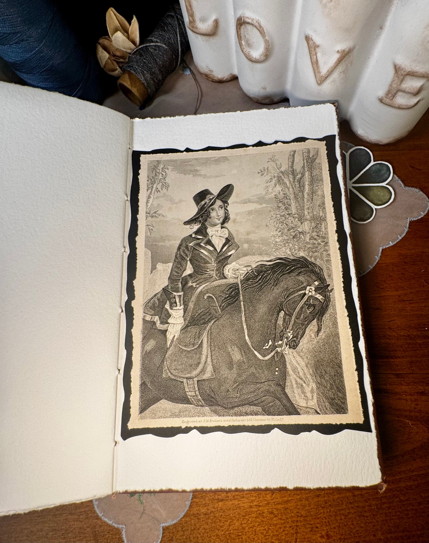 'Rob Roy' Bare Spine Watercolor Journal