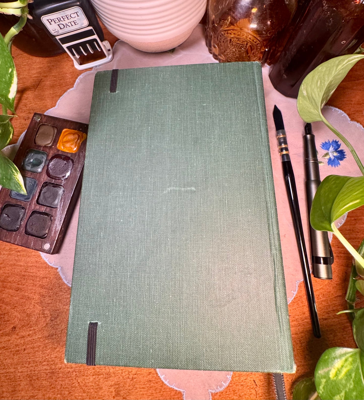 ‘All About Rock Gardens and Plants’ Watercolor Journal