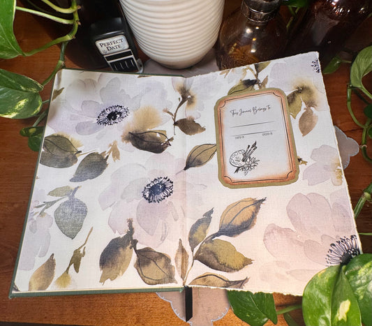 ‘All About Rock Gardens and Plants’ Watercolor Journal