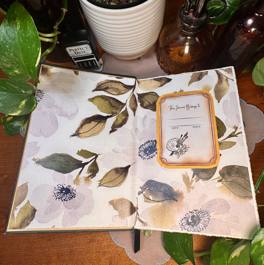 ‘Rolling Stones’ Watercolor Journal