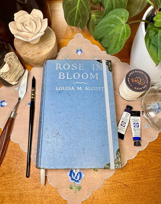 'Rose in Bloom' Watercolor Journal