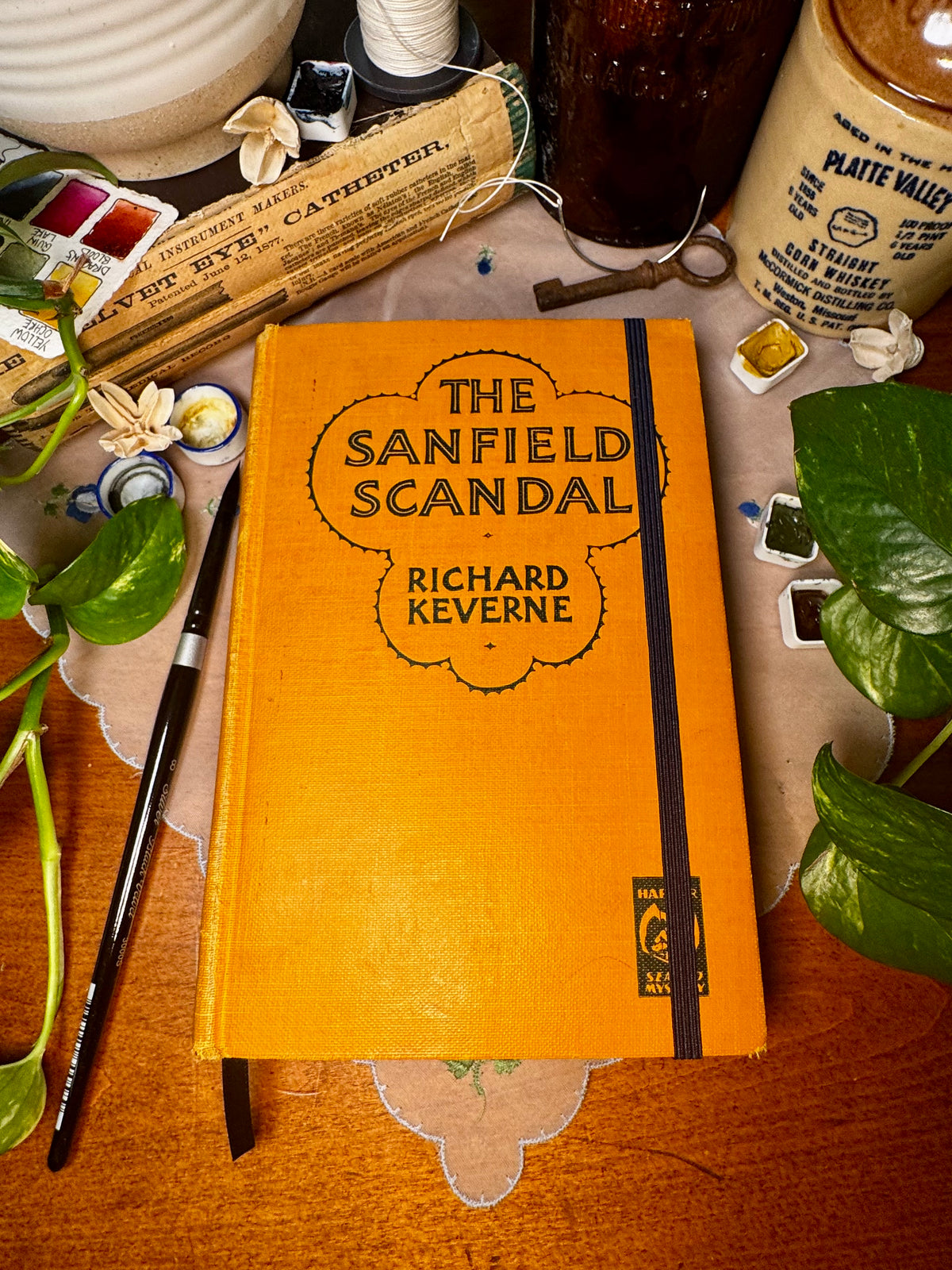 'The Sanfield Scandal' Watercolor Journal
