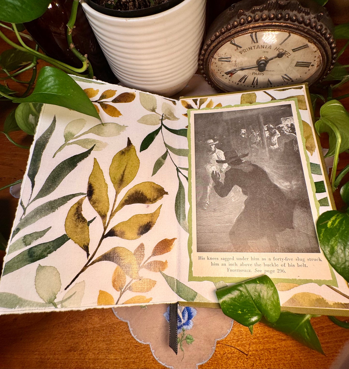 ‘The Settling of the Sage’ Watercolor Journal