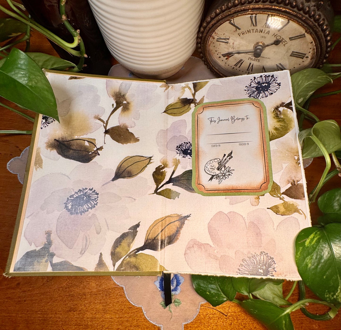 ‘The Settling of the Sage’ Watercolor Journal