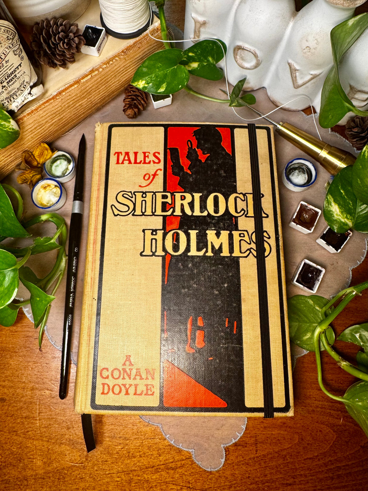 'Tales of Sherlock Holmes' Watercolor Journal